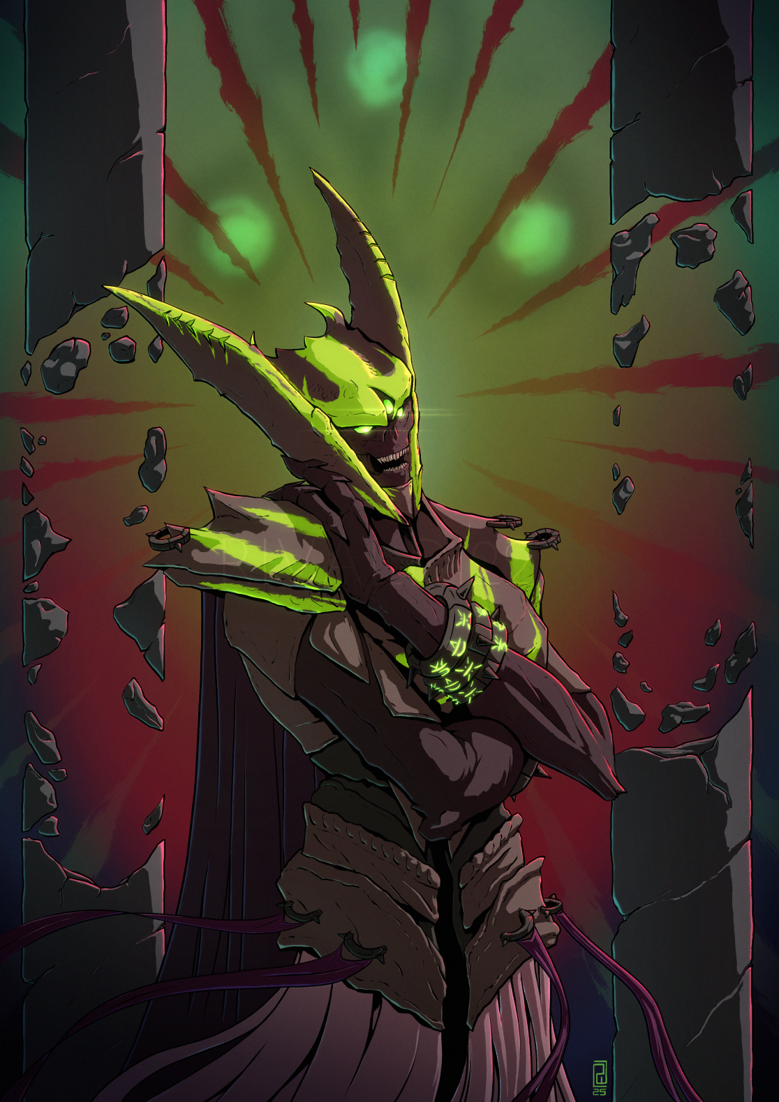 <i>Plea</i>. Dûl Incaru, the Eternal Return, Daughter of the Witch Queen Savathûn. Destiny © Bungie